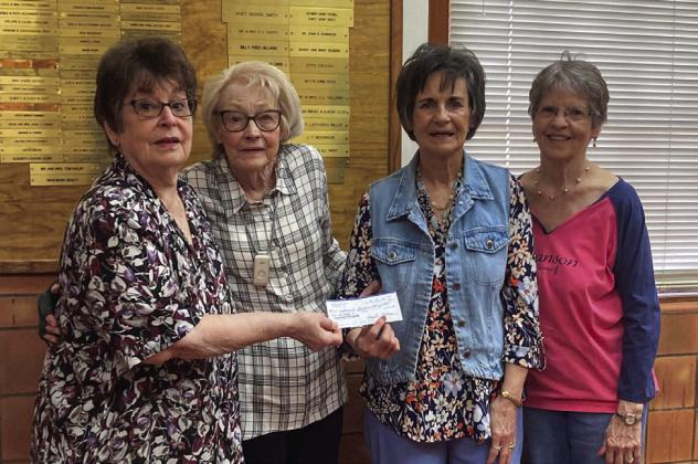 Modern Home Club makes donation to Childress County Christmas Sharing