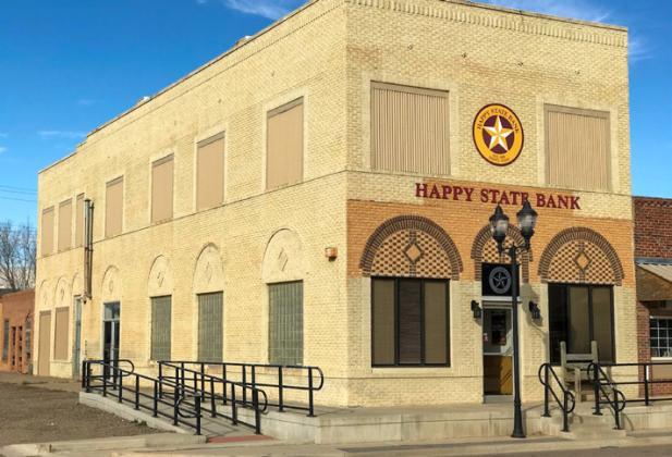 Happy State Bank recently announced the closure of local branches, including the fullservice Turkey branch, as of Friday, March 15. Photo Courtesy of Happy State Bank