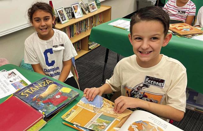 Childress Elementary takes sip at ‘Starbooks Café’