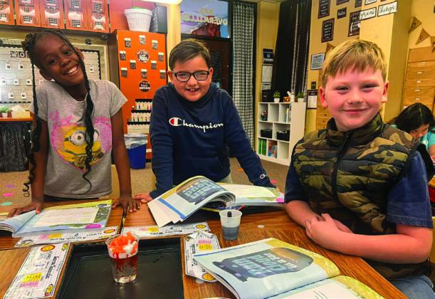 It’s raining, it’s pouring… Mrs. Overmiller’s class is never boring