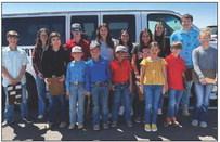 Collingsworth County 4-H Plant Identification teams brought home an array of awards from the recent District 1 Roundup in Canyon. Front row, from left: Brylnn Kemp, Ben Peters, Wade Patterson, Ryker Killian, Berkeley Ward, Quade Mock, Ava Kate Inman. Back row, from left: Lawson Inman, Kenady Skelton, Hunter Hedrick, Emma Flores, Christell Melendez, Hazel Estrada, Charlee Bodine, Dixon Dugan.