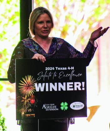 Whitaker announced as 2024 Texas 4-H Salute to Excellence winner
