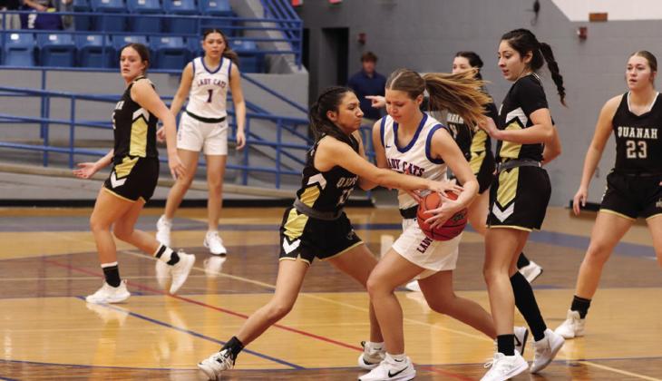 The Childress Bobcats and Lady Cats take on Quanah Tuesday, Nov. 19 in Childress. Photos by Childress High School Yearbook Staff