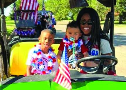 Fourth on East Ave. parade circles Parkview Manor, Wellington Care Center