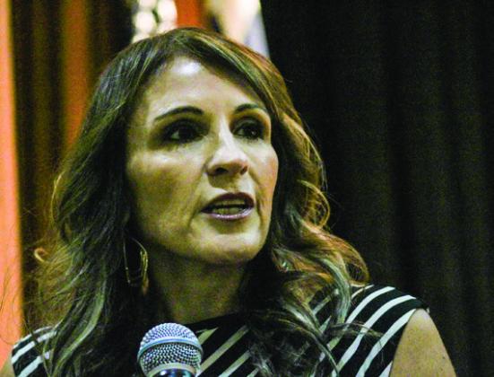Memphis Independent School District welcomes Angela Maiers, a world-renowned author, entrepreneur, international keynote speaker and educator, for a back-to-school staff district meeting in August. The Red River Sun/Elizabeth Tanner