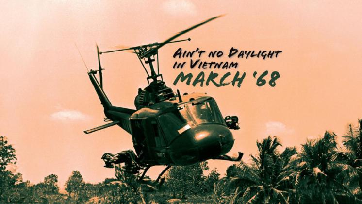 I recently visited the LBJ Presidential Library in Austin to see the newest temporary exhibit, “Ain’t No Daylight in Vietnam: March 1968.” Floyd Killough Collection