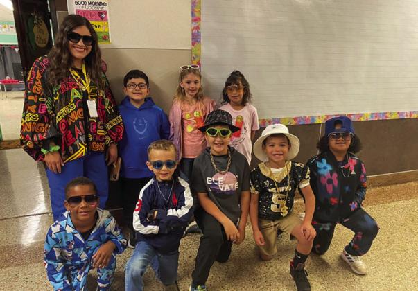 Memphis Independent School District (ISD) campuses, including Travis Elementary School, Austin Elementary School, Memphis Middle School and Memphis High School, recently celebrated Red Ribbon Week, the largest drug-abuse prevention campaign in the United States, dressing up to catchy sayings, including “It’s crazy to do drugs,” “Join the fight against drugs,” “Shade out drugs” and “Follow your drug-free dreams.” Photos Courtesy of Memphis ISD