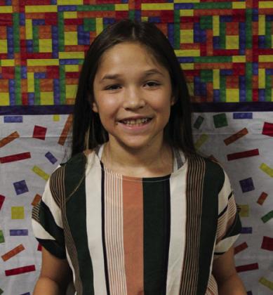 Addison Solis participated in Fashion and Interior Design, Food and Nutrition, Photography and Rabbits and was Elementary Club Treasurer.