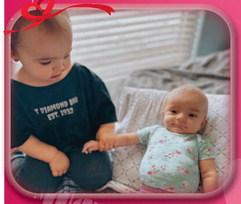 Kyler StellaBryant Bohannon, 18 months, and Merle Kanyon Bohannon, 4 months, are the daughters of Bryanna Medel Bohannon, of Amarillo, special great-nieces of Lloyd and Dianna Bohannon, of Wellington, and granddaughters of Angie Bohannon and great-granddaughters of Cecilia Bohannon, both of White Deer.