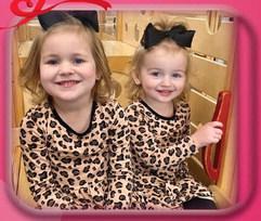 Kollins LoRhae, 4, and Addison James, 2, are the daughters of Spencer and Rhae Jones, of Childress, granddaughters of Tim and Gina Harris, of Wellington, Gerry Ashcraft Jones, of Fort Worth, and Richie and Edna Jones, of Childress, and great-granddaughters of Eddie and Marilyn Davis and Joe and Nancy Harris, all of Wellington, and Joyce Ashcraft, of Denton.