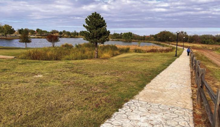 Beginning this week, replacement of sections of the walking paths around Fair Park will commence. “Please be aware these sections will not be walkable/usable during this time,” Childress Chamber of Commerce Executive Director Susan Leary said. “Please go around or avoid the working locations.” The project is expected to take two weeks. Courtesy Photo