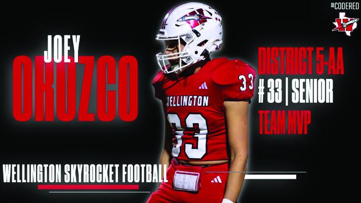 Joey Orozco, Team Most Valuable Player