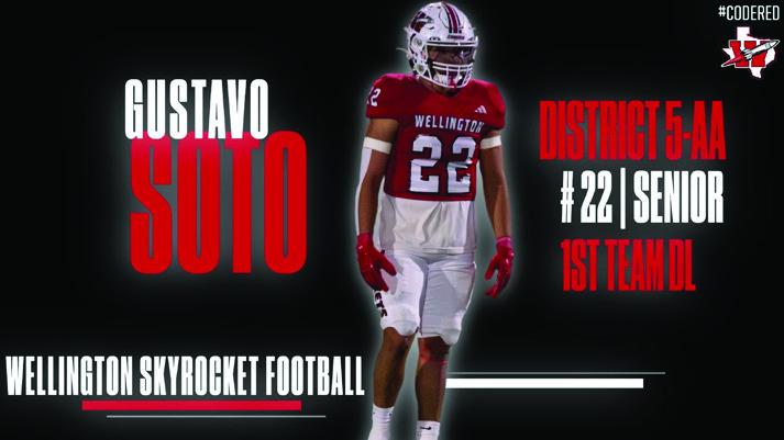 Alex Orozco, First Team Defensive End Gustavo Soto, First Team Defensive Lineman. For additional photos, see 4B.