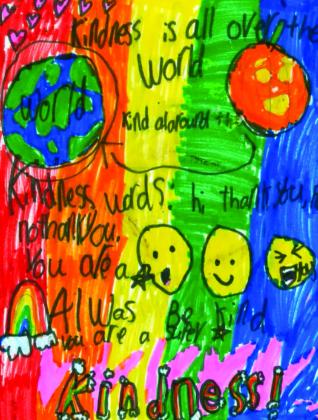 Austin Elementary, Memphis Middle School students create kindness posters
