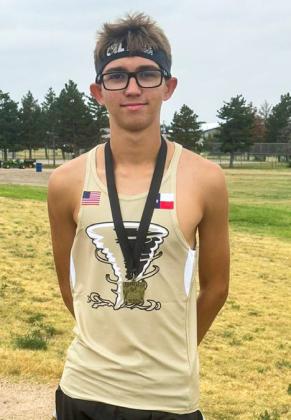 Memphis’ Ryder Robison finishes fourth in the 19th Annual Rattlesnake Run, clocking a time of 18:37.64.