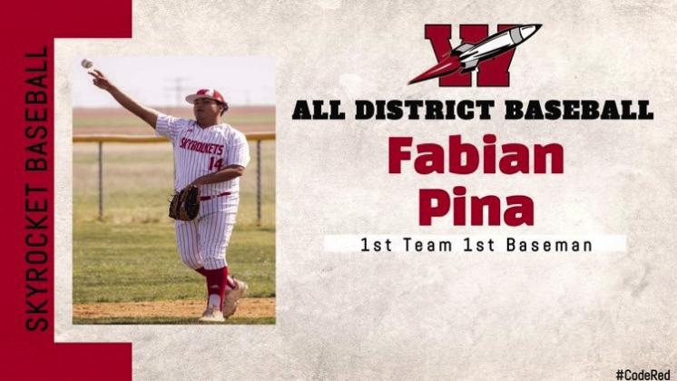 Skyrockets garner all-district baseball accolades