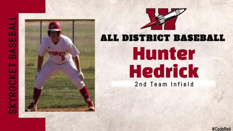 Skyrockets garner all-district baseball accolades