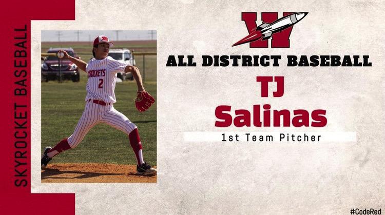 Skyrockets garner all-district baseball accolades