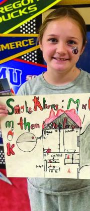 Third grade, Makenzie Smith