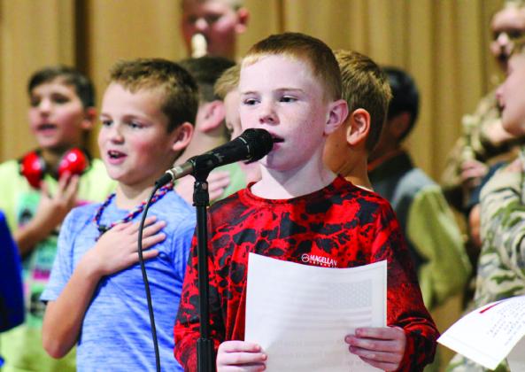 Childress Elementary School welcomes veterans