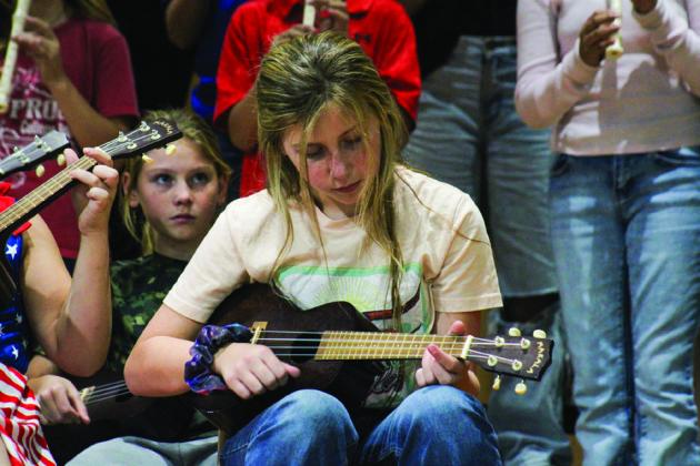 Childress Elementary School welcomes veterans