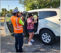 TxDOT trains on car seat safety