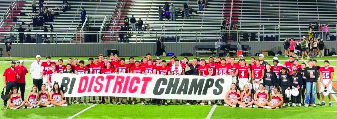 The Wellington Skyrockets earn the 2025 UIL 2A Division II Bi-District Championship, outscoring the Haskell Indians in a 41-22 final Thursday, Nov. 13 at Bulldog Stadium in Burkburnett. Wellington High School