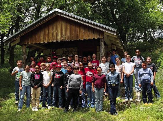 Fifth grade Sparklers visit historic Mill Iron Ranch