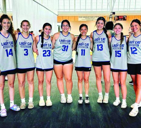 Lady Cats attend Elk City Basketball Camp