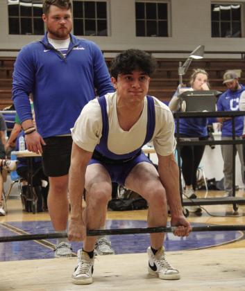 Bobcats lift big at Childress Invitational
