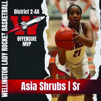 Asia Shrubs, Senior, Offensive Most Valuable Player