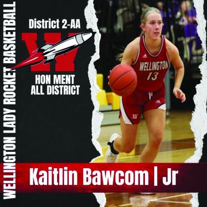 Kaitlin Bawcom, Junior, Honorable Mention