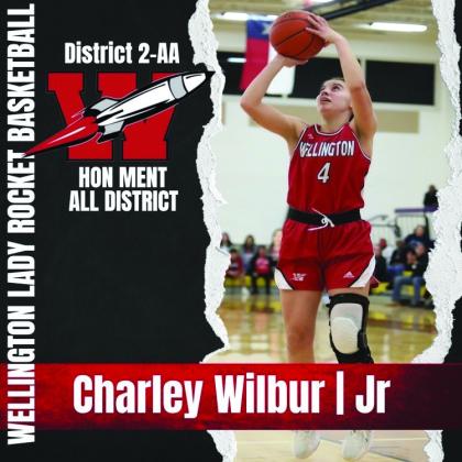 Charley Wilbur, Junior, Honorable Mention
