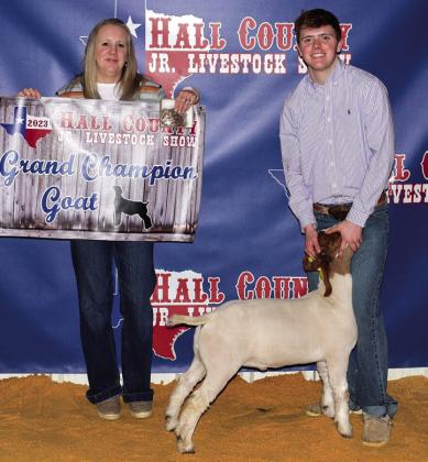 Carson Smith, Grand Champion Goat