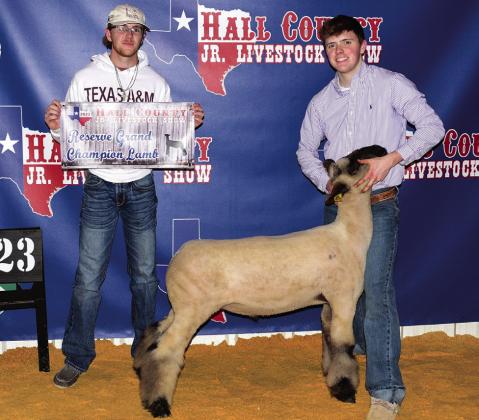 Carson Smith, Reserve Grand Champion Lamb