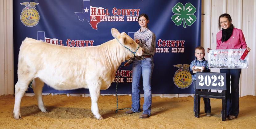 Anslie Montgomery, Reserve Grand Champion Heifer