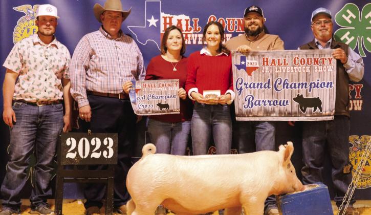 Emma Talley, Grand Champion Barrow