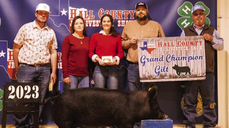 Emma Talley, Grand Champion Gilt