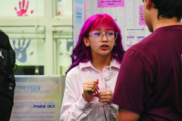 Childress High School hosts Life Nutrition Science Fair