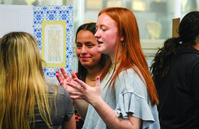 Childress High School hosts Life Nutrition Science Fair