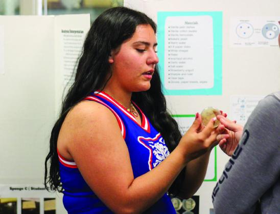 Childress High School hosts Life Nutrition Science Fair