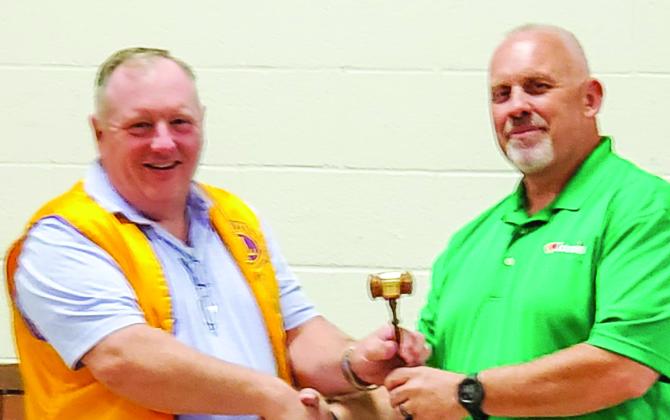 Memphis Lions Club ‘passes the gavel’