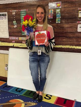 Brooks named Childress Elementary Teacher of the Year