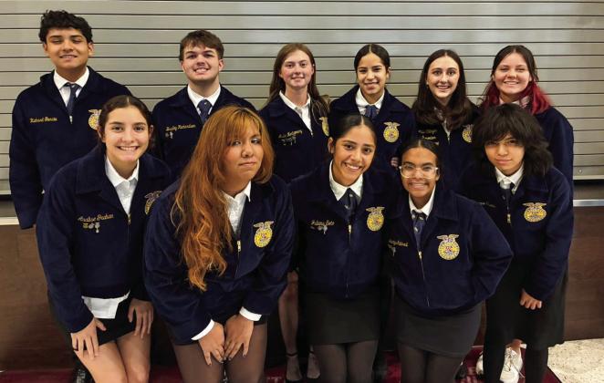 Memphis High School Future Farmers of America (FFA) members compete at the Area 1 Leadership Development Events (LDEs) Thursday, Nov. 20-Saturday, Nov. 22 at West Texas A&amp;amp;M University in Canyon. Memphis High School