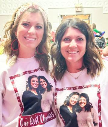 Wellington Elementary Sparklers sport ugly Christmas sweaters