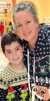 Wellington Elementary Sparklers sport ugly Christmas sweaters