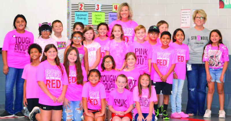 Wellington Elementary Sparklers #PinkOut