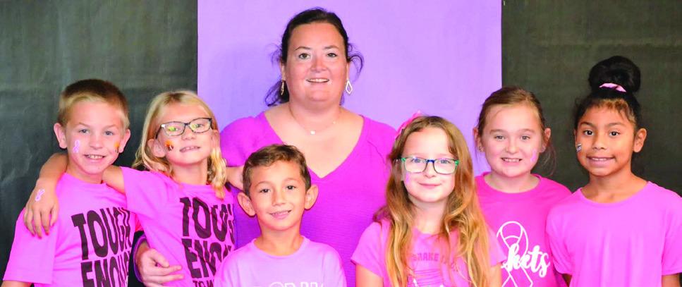 Wellington Elementary Sparklers #PinkOut