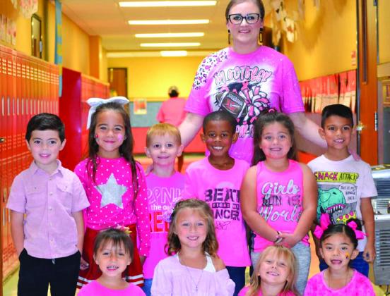 Wellington Elementary Sparklers #PinkOut