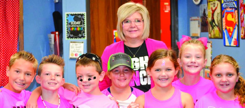 Wellington Elementary Sparklers #PinkOut